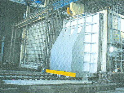 煤氣車門一體爐