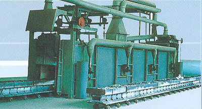 貫通式燃油隧道模殼焙燒自動生產線