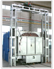 全纖維臺車式電阻加熱爐